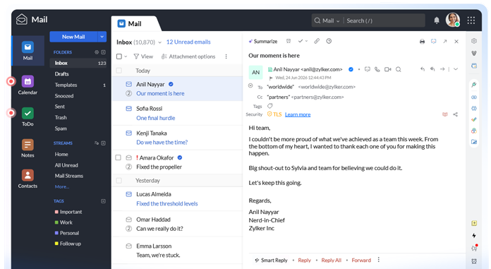 Zoho Mail